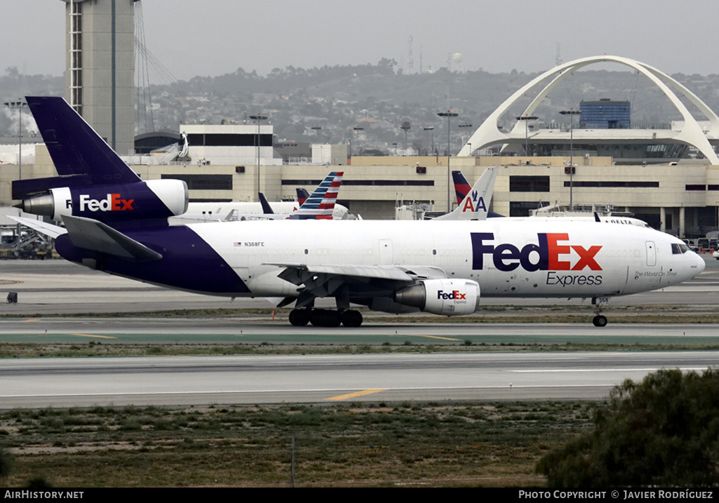 Aircraft Photo of N368FE | Boeing MD-10-10F | FedEx Express - Federal Express | AirHistory.net #611694