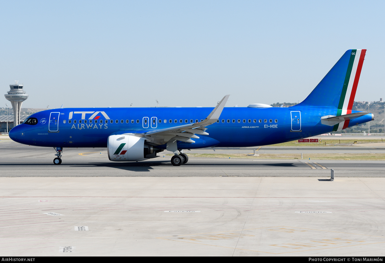 Aircraft Photo of EI-HOE | Airbus A320-271N | ITA Airways | AirHistory.net #611697