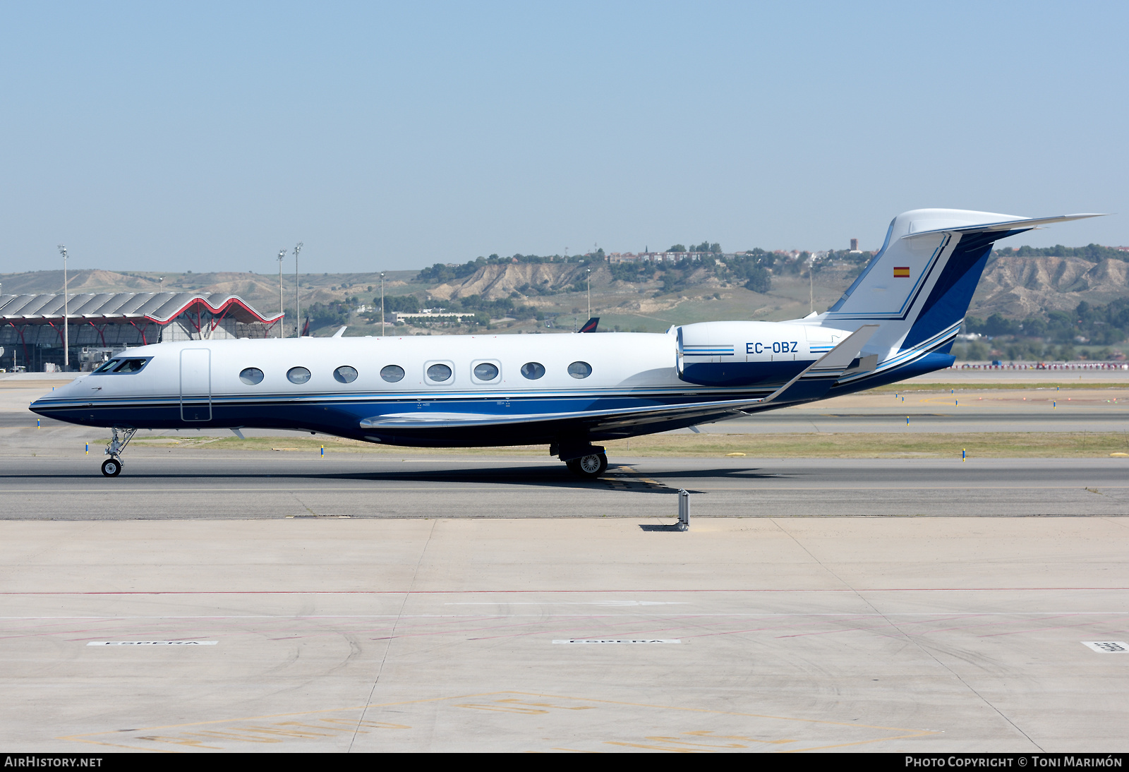 Aircraft Photo of EC-OBZ | Gulfstream Aerospace G650ER (G-VI) | AirHistory.net #611699