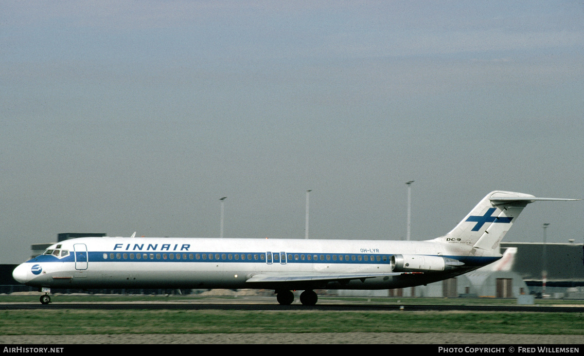 Aircraft Photo of OH-LYR | McDonnell Douglas DC-9-51 | Finnair | AirHistory.net #611700