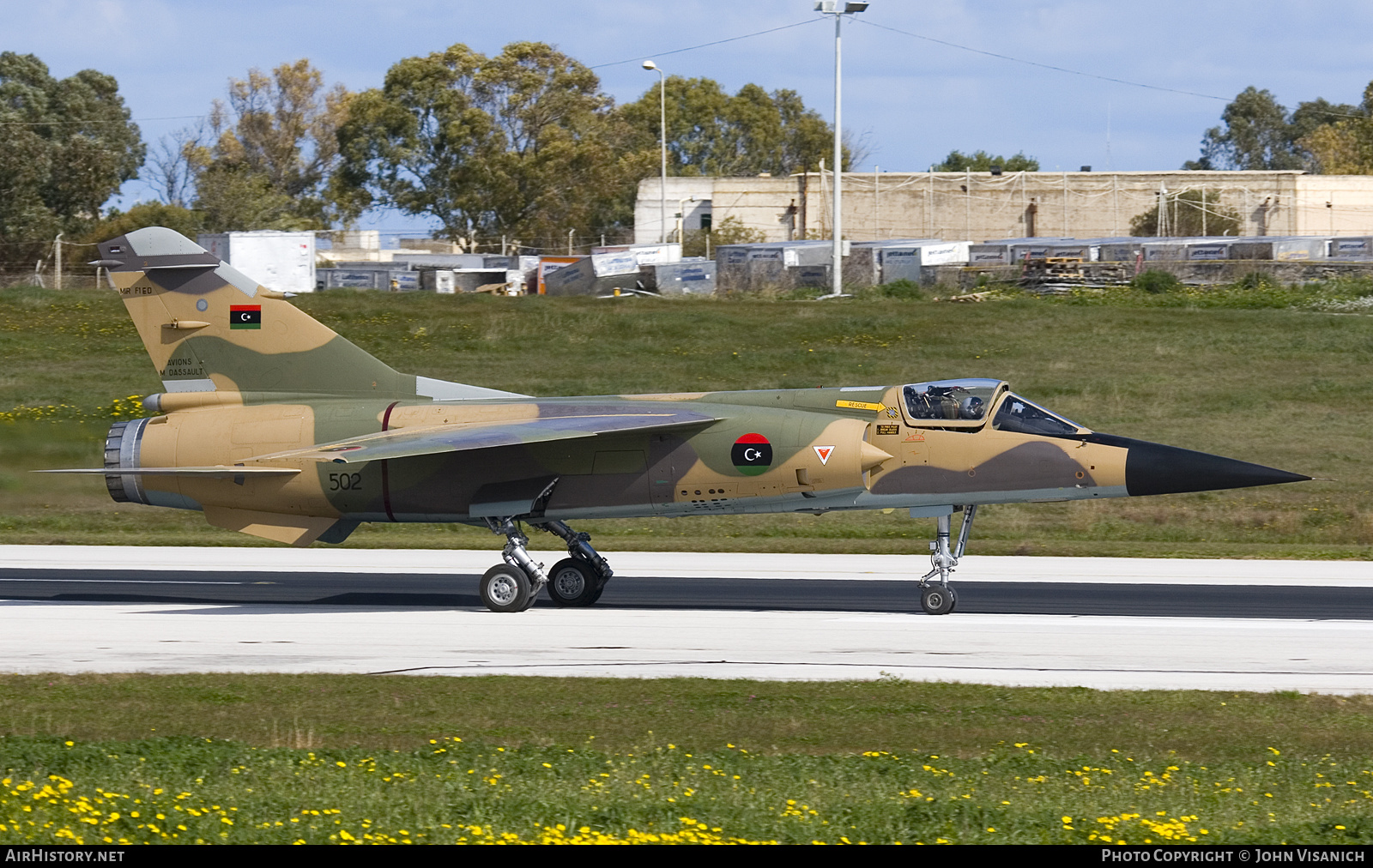 Aircraft Photo of 502 | Dassault Mirage F1ED | Libya - Air Force | AirHistory.net #611708