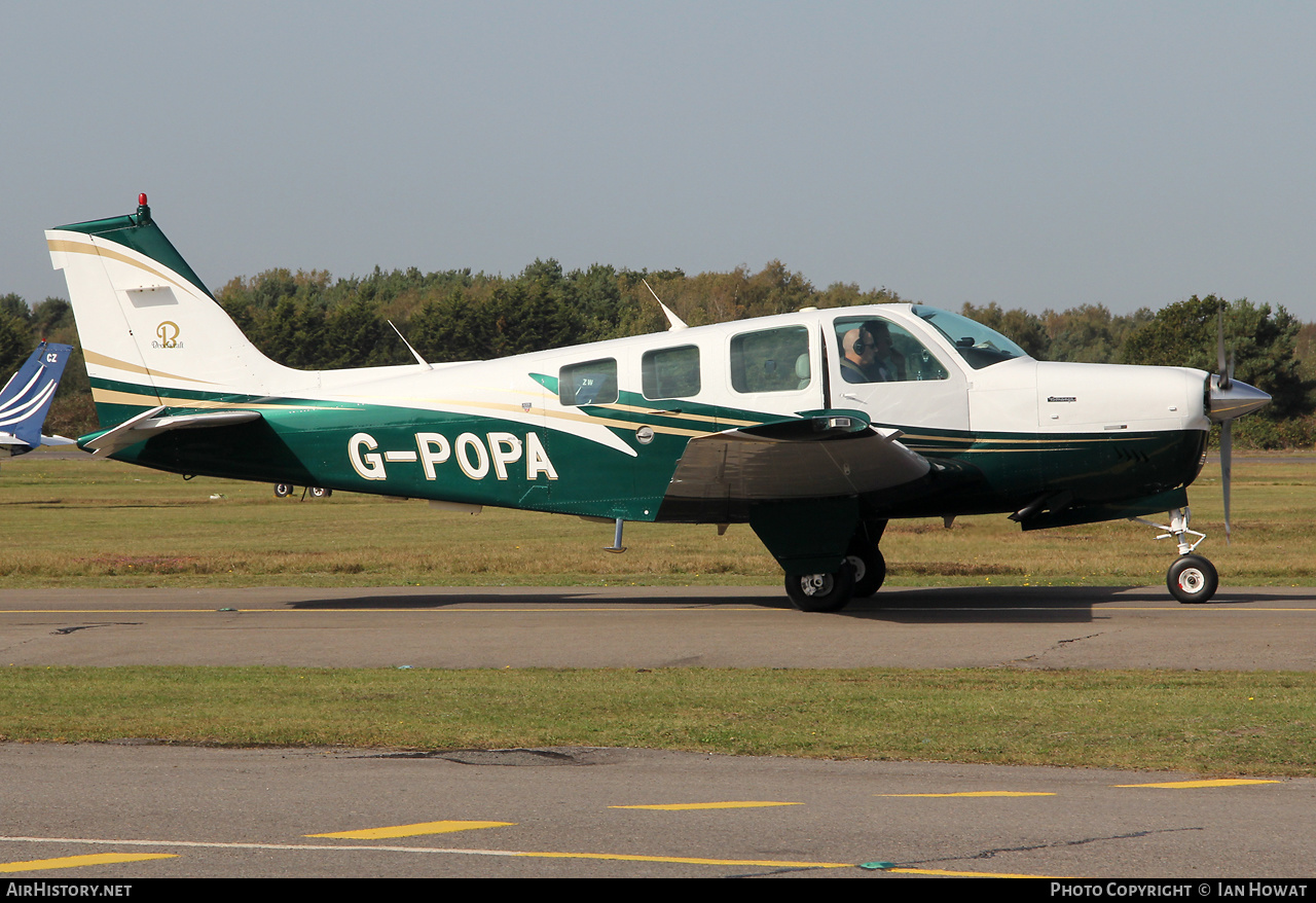Aircraft Photo of G-POPA | Beech A36 Bonanza 36 | AirHistory.net #611724