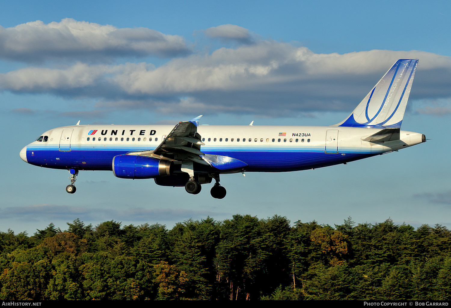 Aircraft Photo of N423UA | Airbus A320-232 | United Airlines | AirHistory.net #611726