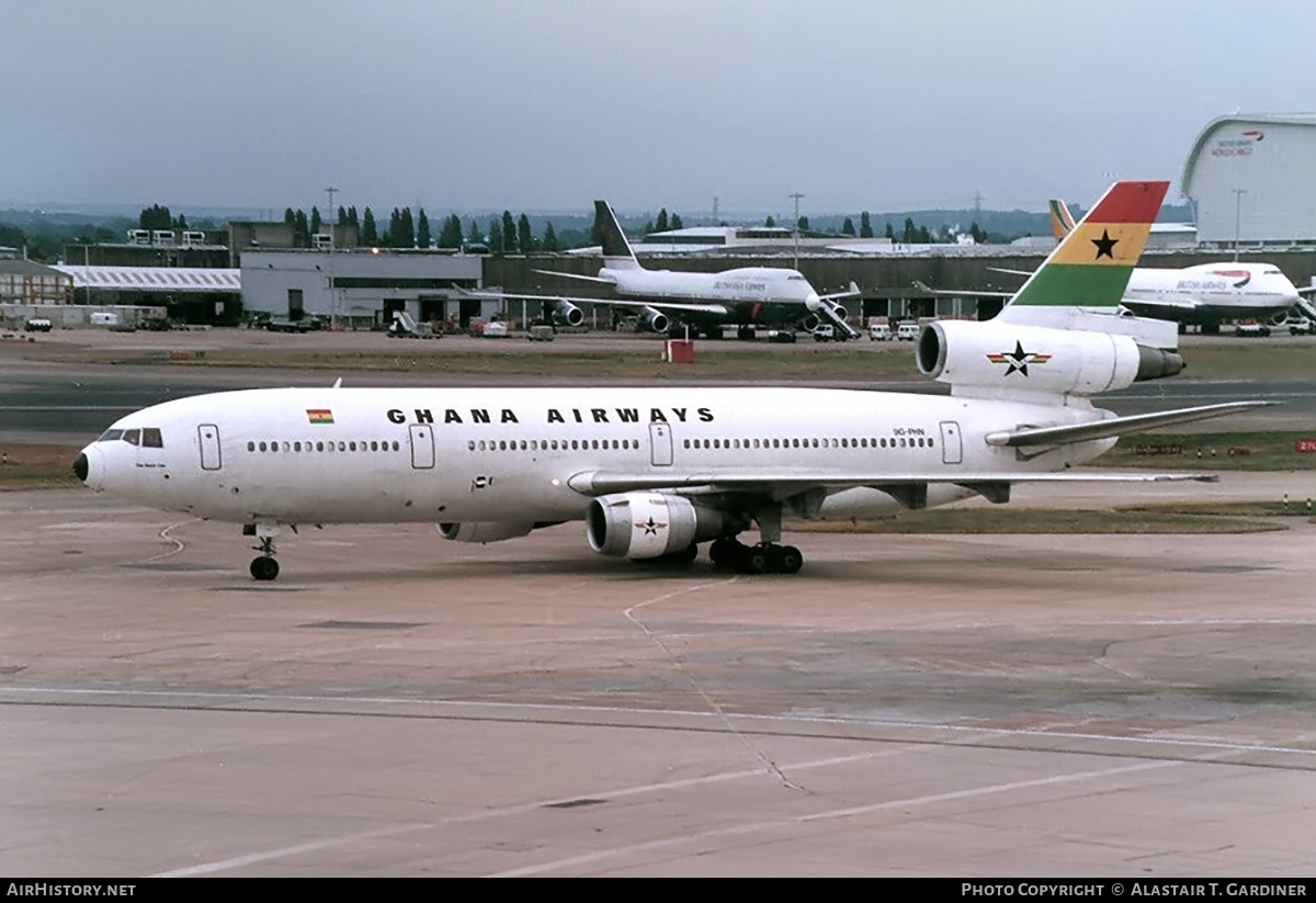 Aircraft Photo of 9G-PHN | McDonnell Douglas DC-10-30 | Ghana Airways | AirHistory.net #611734