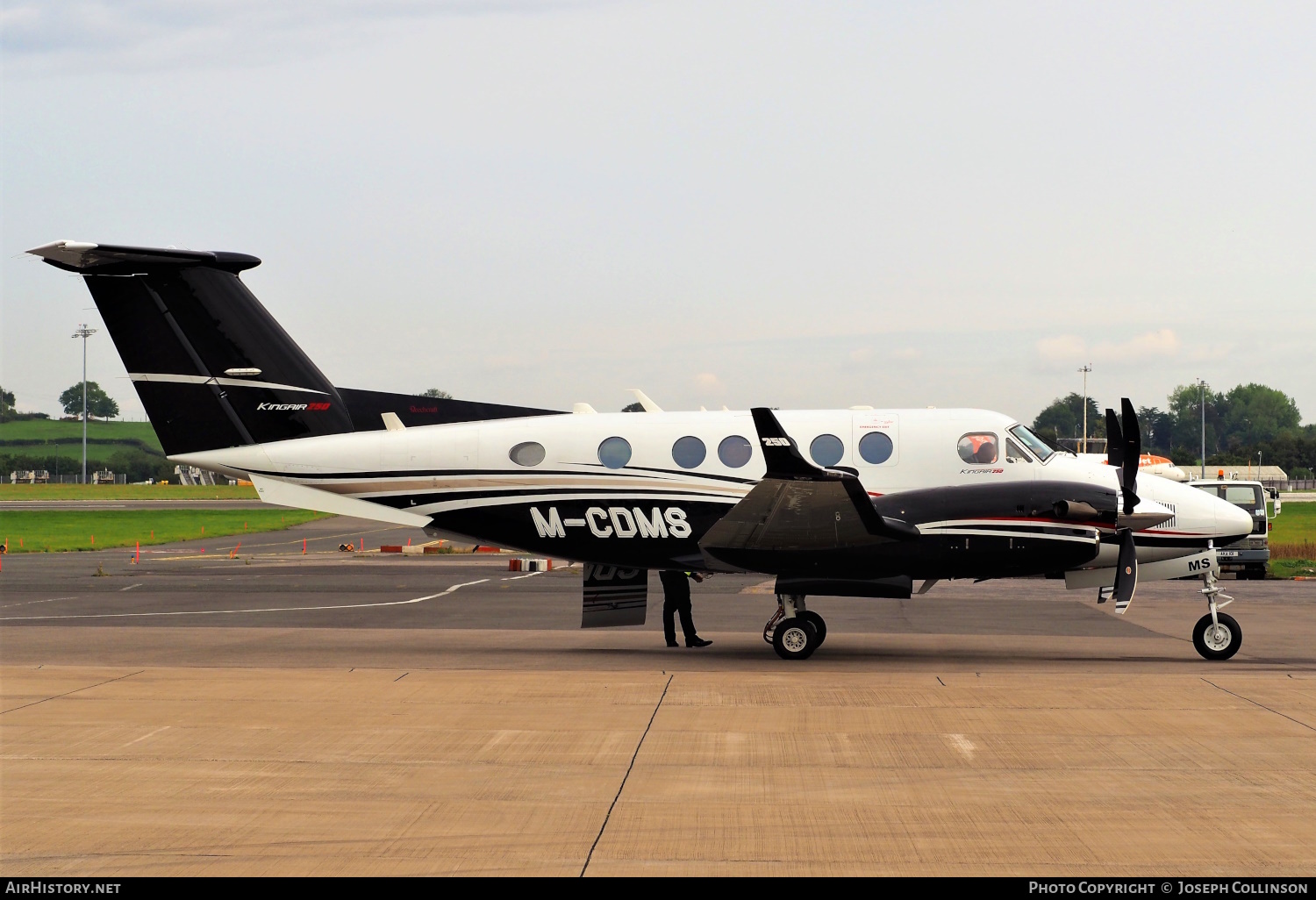 Aircraft Photo of M-CDMS | Beechcraft 250 King Air (200GT) | AirHistory.net #611738