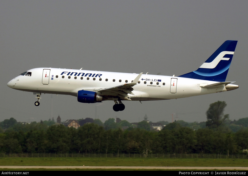 Aircraft Photo of OH-LEI | Embraer 170STD (ERJ-170-100STD) | Finnair | AirHistory.net #611739