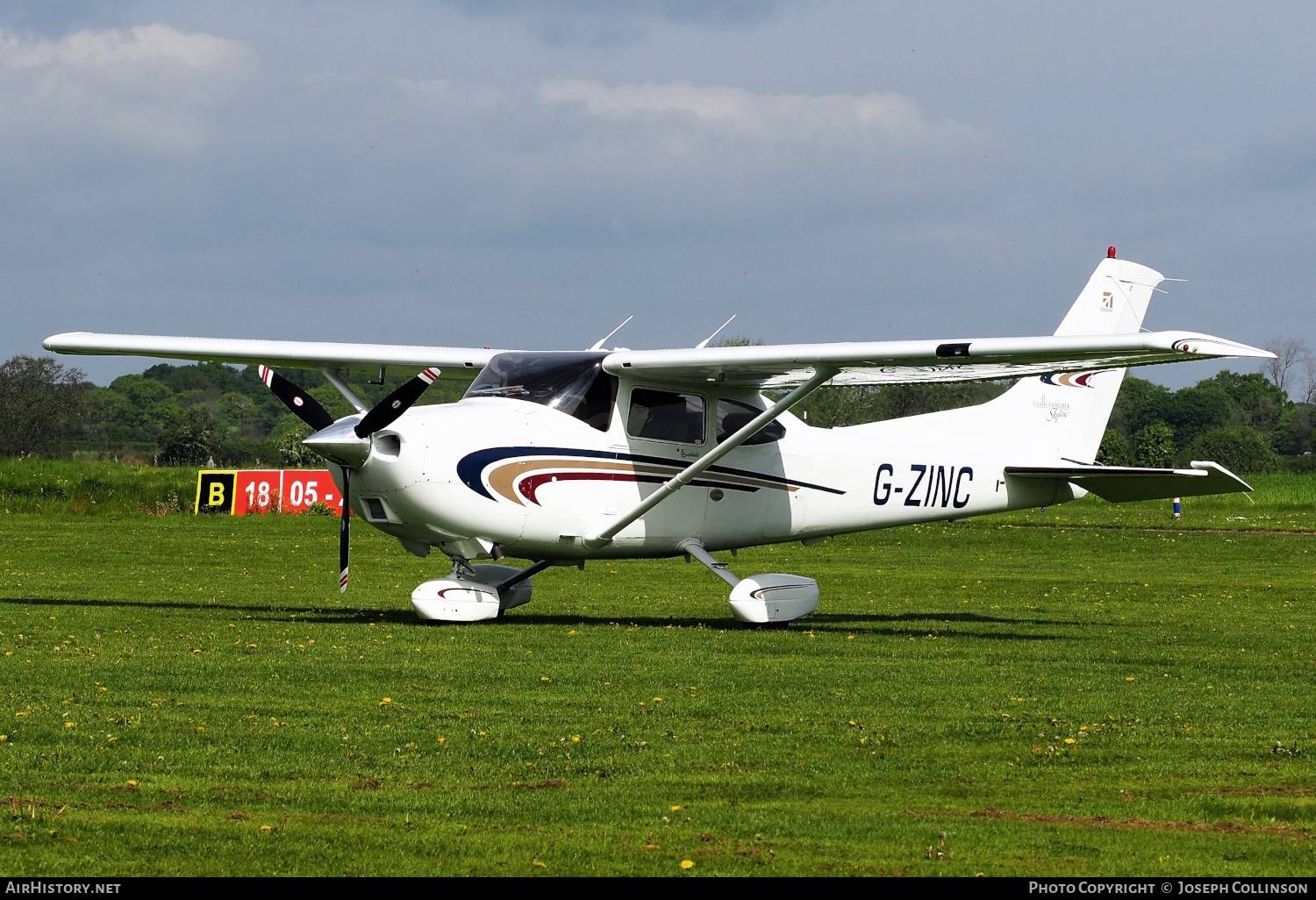 Aircraft Photo of G-ZINC | Cessna 182S Skylane | AirHistory.net #611745