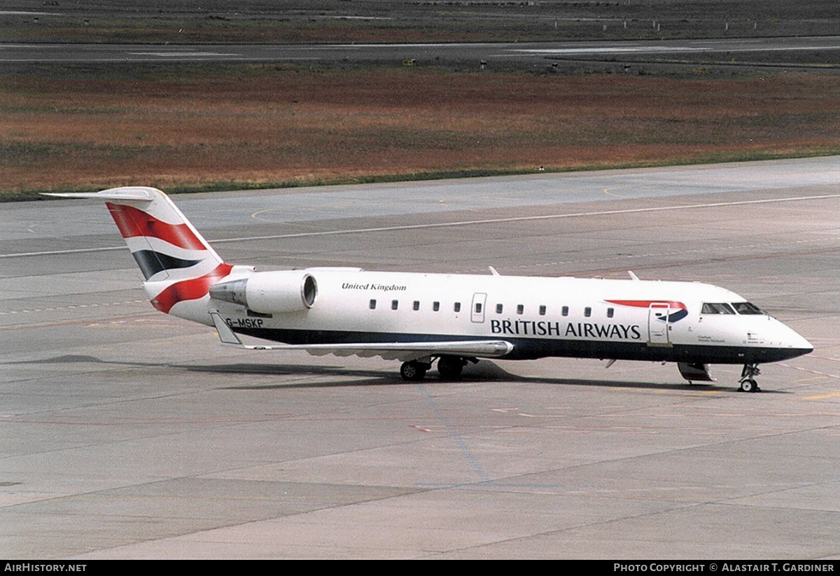 Aircraft Photo of G-MSKP | Bombardier CRJ-200LR (CL-600-2B19) | British Airways | AirHistory.net #611755
