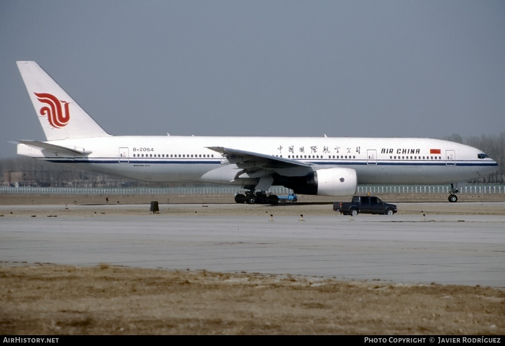 Aircraft Photo of B-2064 | Boeing 777-2J6 | Air China | AirHistory.net #611763