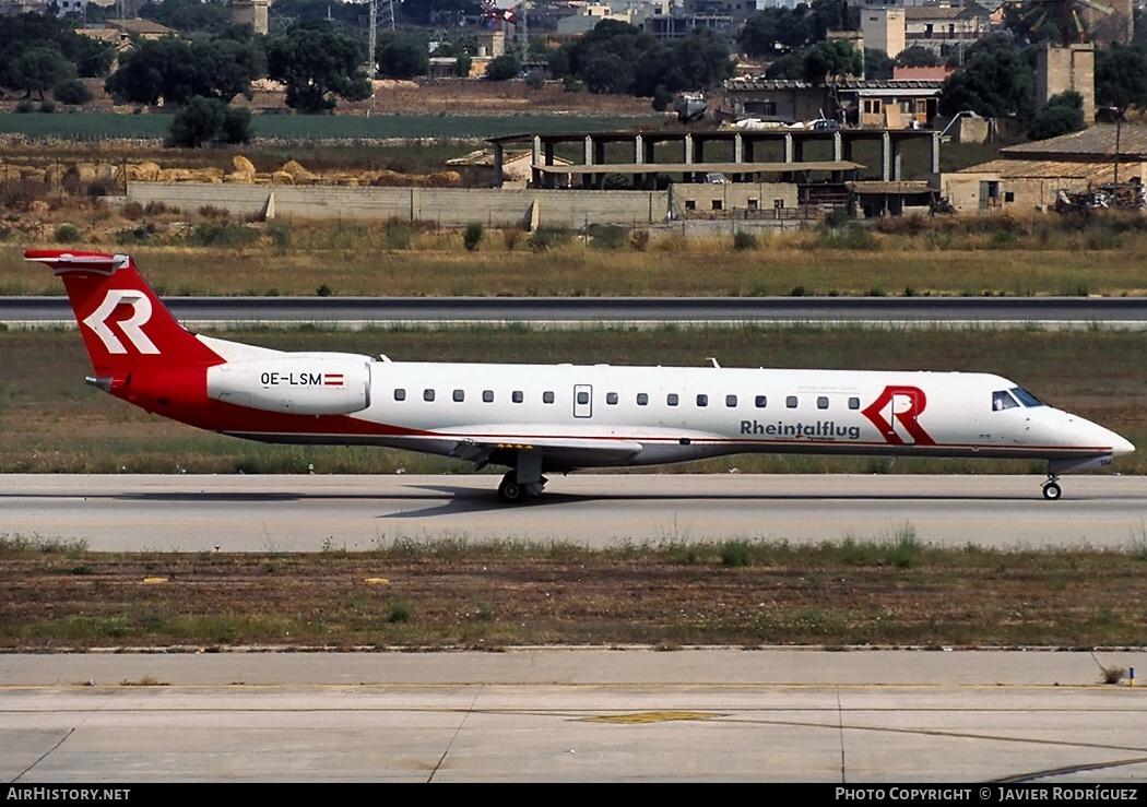 Aircraft Photo of OE-LSM | Embraer ERJ-145MP (EMB-145MP) | Rheintalflug | AirHistory.net #611765