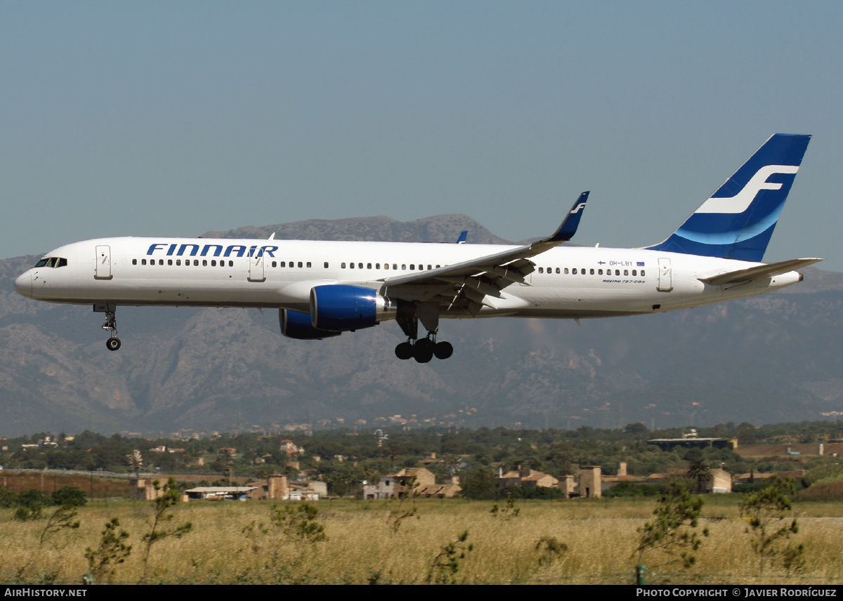 Aircraft Photo of OH-LBT | Boeing 757-2Q8 | Finnair | AirHistory.net #611773