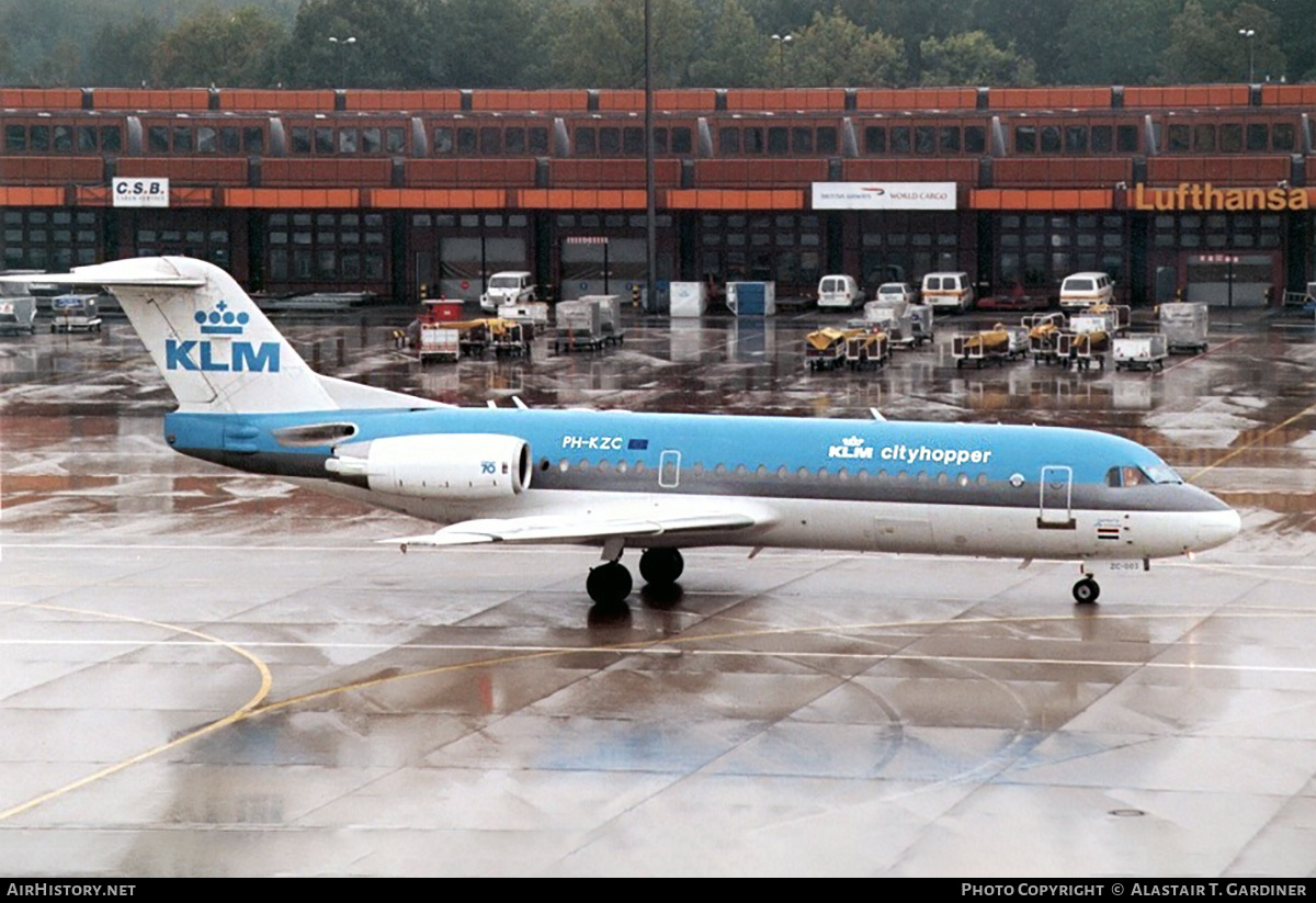Aircraft Photo of PH-KZC | Fokker 70 (F28-0070) | KLM Cityhopper | AirHistory.net #611775