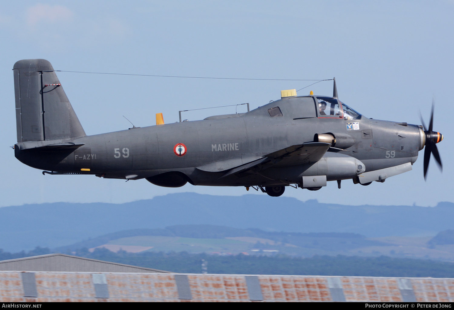 Aircraft Photo of F-AZYI / 59 | Bréguet 1050 Alizé | France - Navy | AirHistory.net #611778