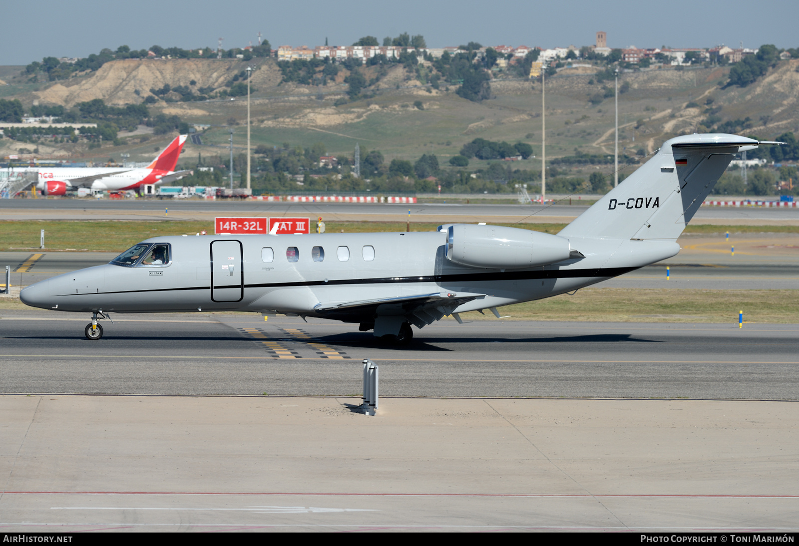 Aircraft Photo of D-COVA | Cessna 525C CitationJet CJ4 | AirHistory.net #611779