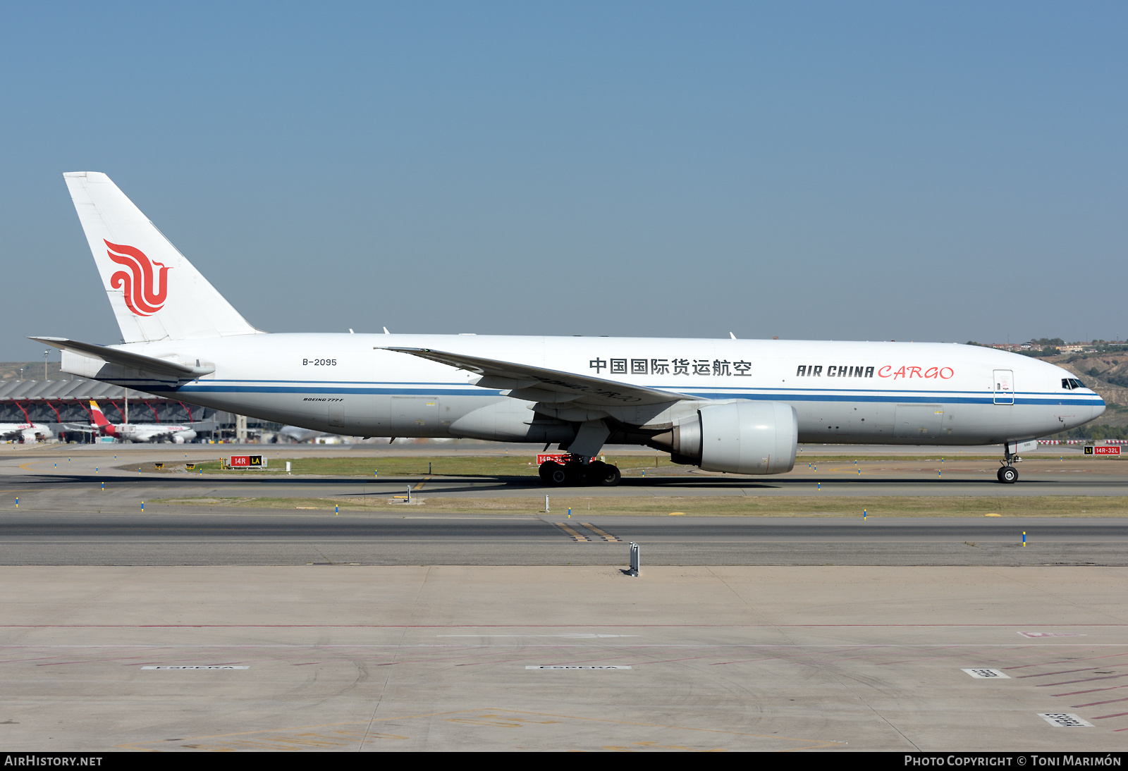 Aircraft Photo of B-2095 | Boeing 777-FFT | Air China Cargo | AirHistory.net #611816