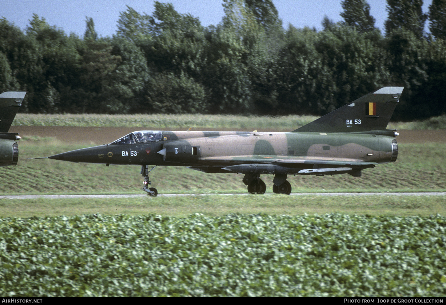Aircraft Photo of BA53 | Dassault Mirage 5BA | Belgium - Air Force | AirHistory.net #611828