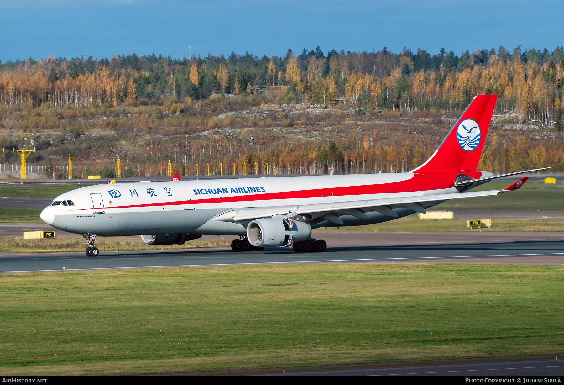 Aircraft Photo of B-32D2 | Airbus A330-343/P2F | Sichuan Airlines | AirHistory.net #611834