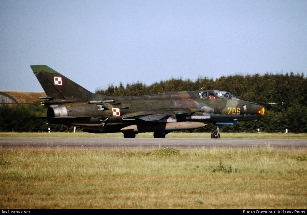 Aircraft Photo of 706 | Sukhoi Su-22UM3K | Poland - Air Force | AirHistory.net #611836