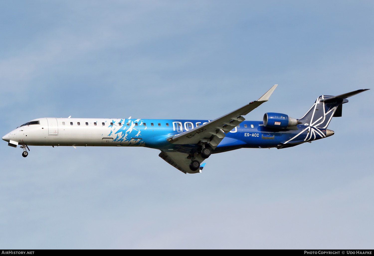 Aircraft Photo of ES-ACC | Bombardier CRJ-900ER (CL-600-2D24) | Nordica | AirHistory.net #611838