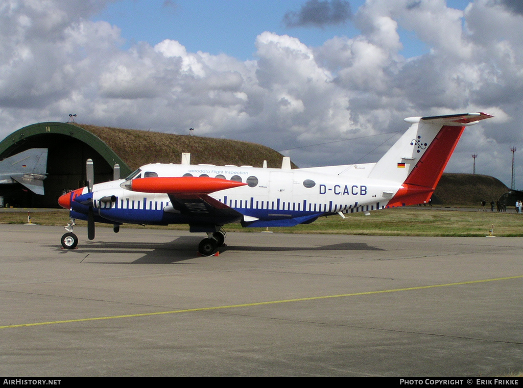 Aircraft Photo of D-CACB | Beech B200T Super King Air | Aerodata Flight Inspection | AirHistory.net #611842