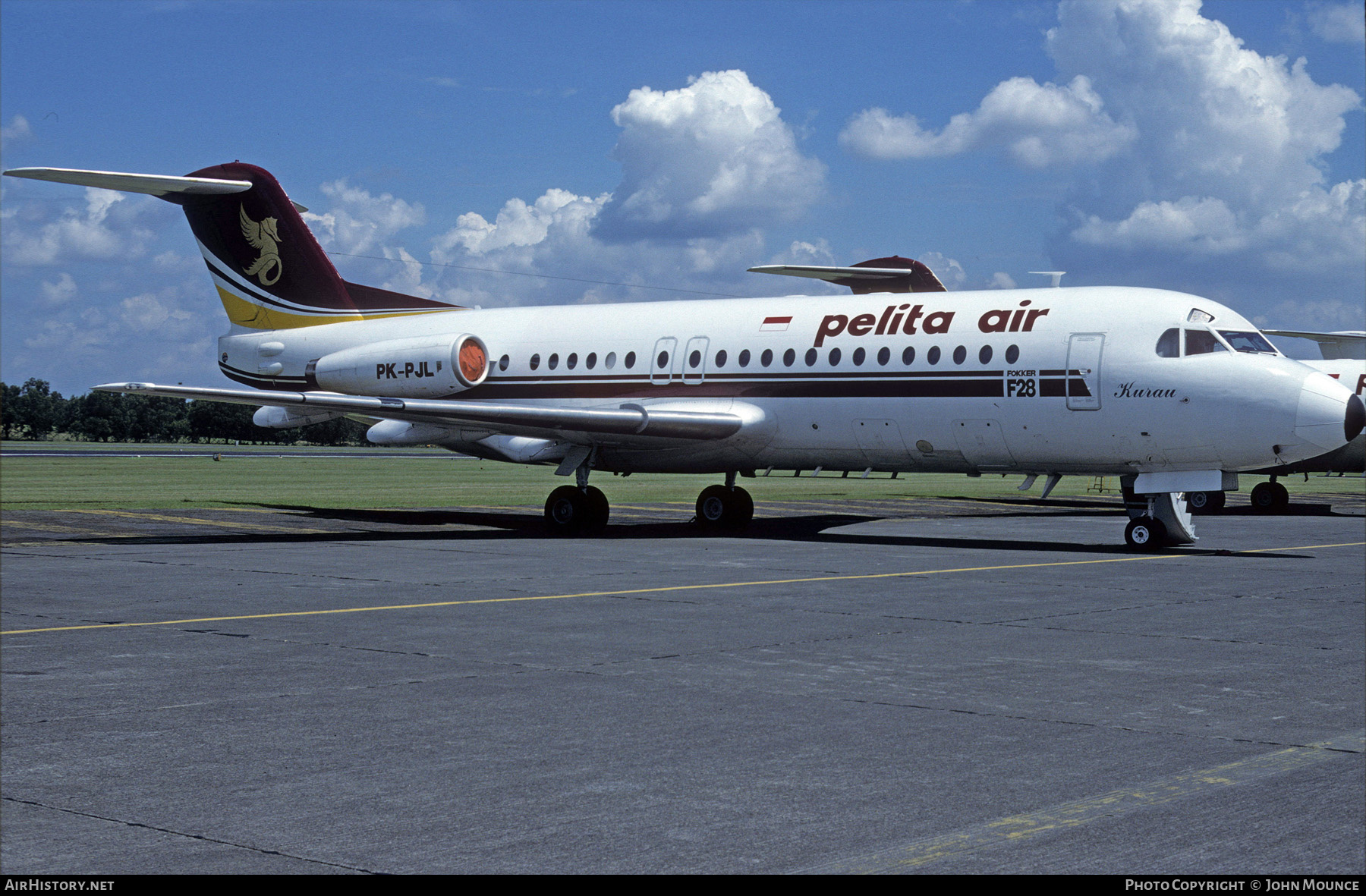 Aircraft Photo of PK-PJL | Fokker F28-4000 Fellowship | Pelita Air Service | AirHistory.net #611871