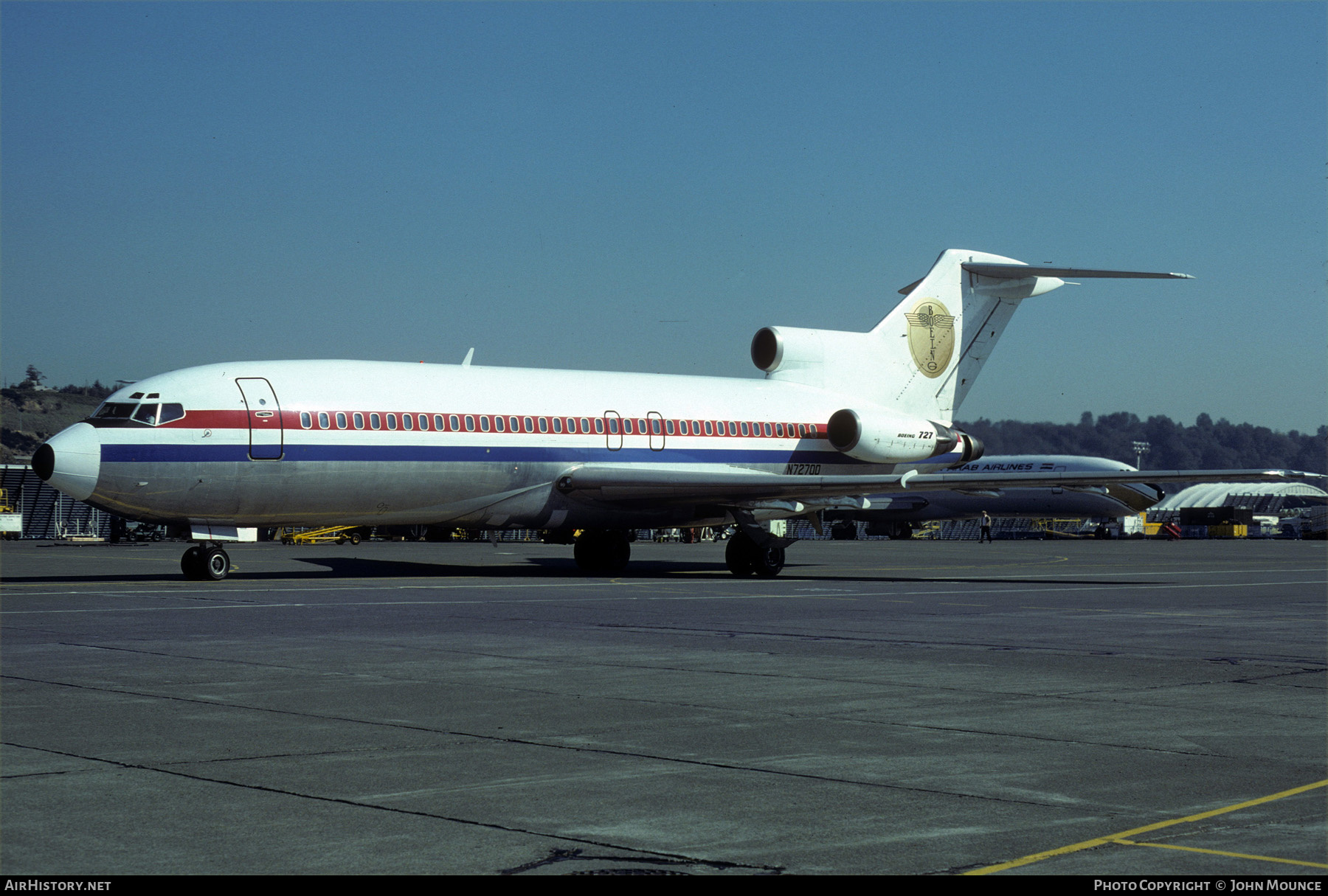 Aircraft Photo of N72700 | Boeing 727-30 | Boeing | AirHistory.net #611876