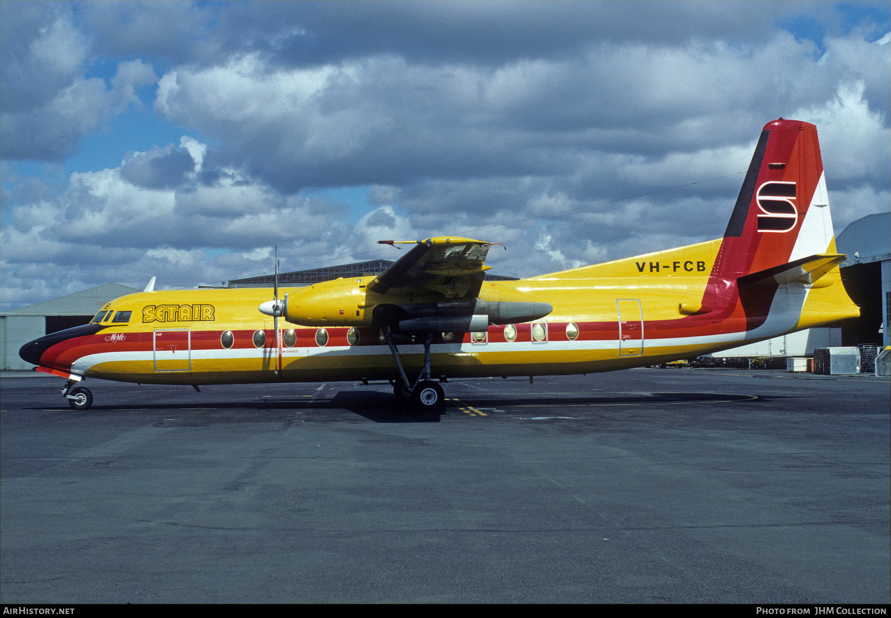 Aircraft Photo of VH-FCB | Fokker F27-500F Friendship | Setair | AirHistory.net #611885