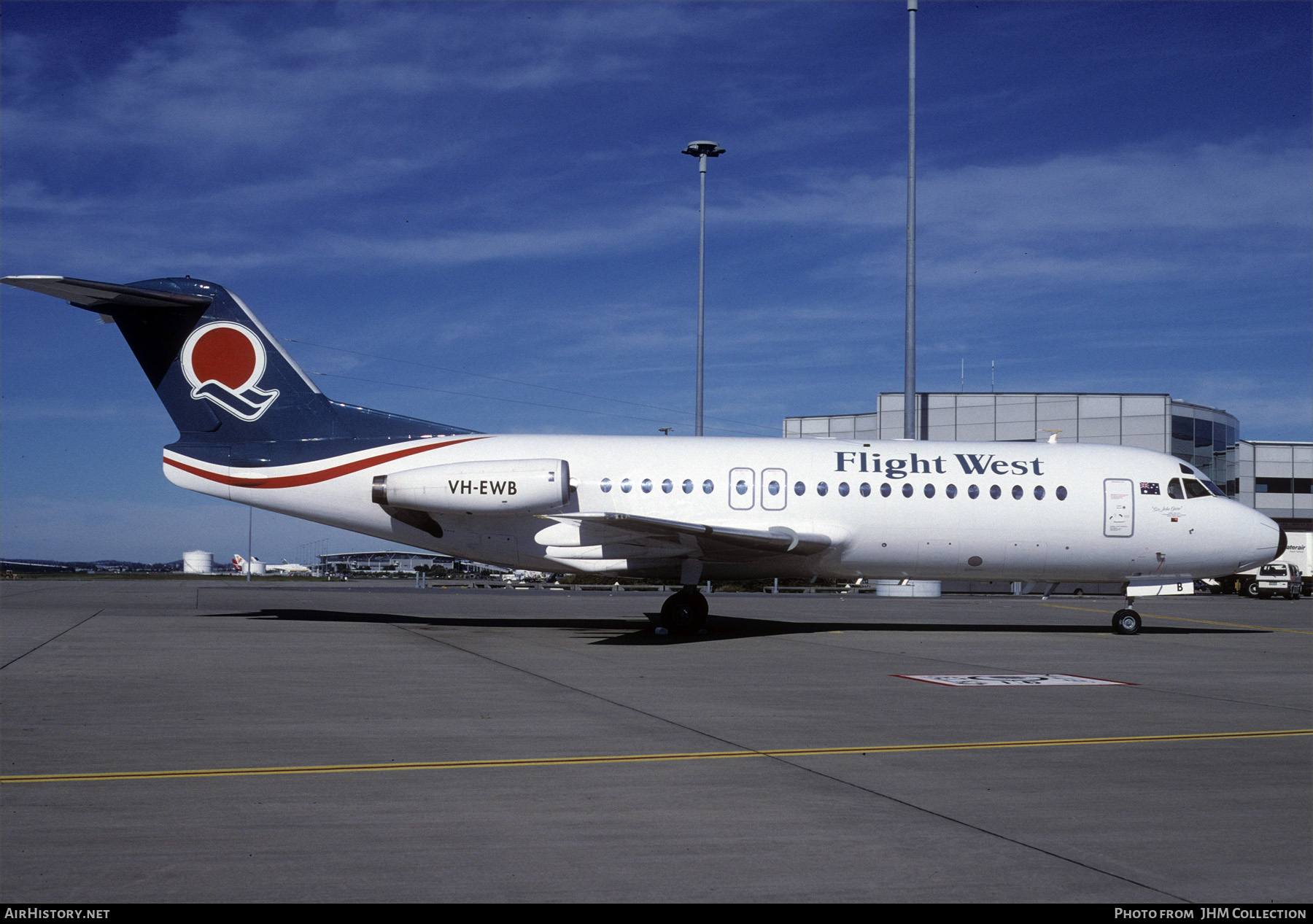 Aircraft Photo of VH-EWB | Fokker F28-4000 Fellowship | Flight West Airlines | AirHistory.net #611888