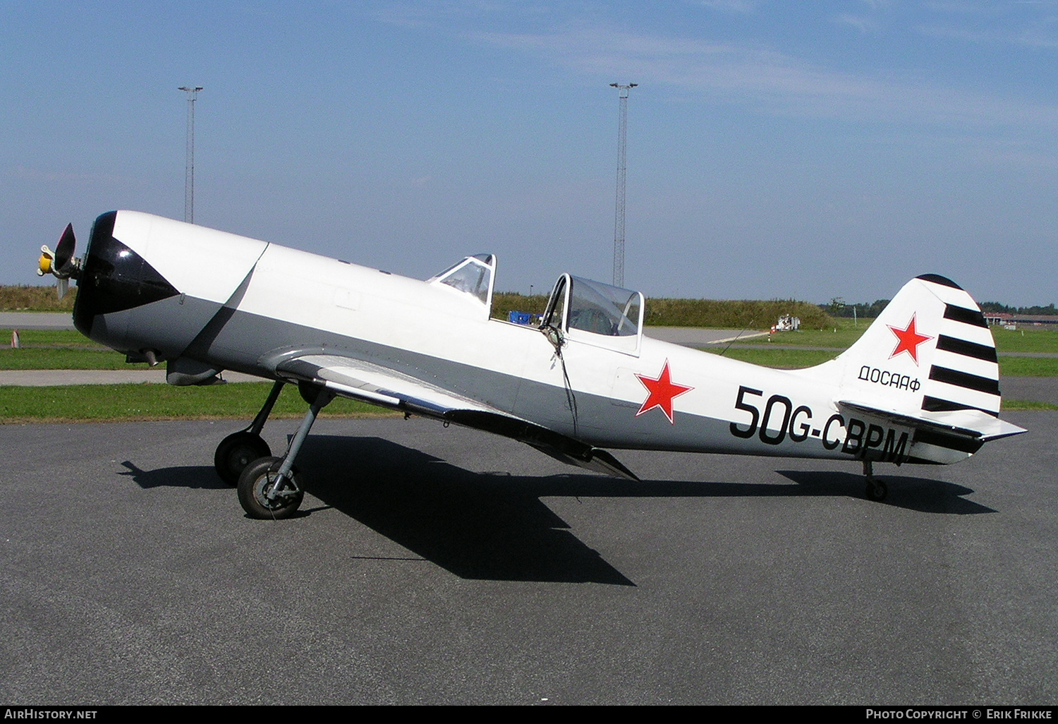 Aircraft Photo of G-CBPM | Yakovlev Yak-50 | Soviet Union - DOSAAF | AirHistory.net #611891