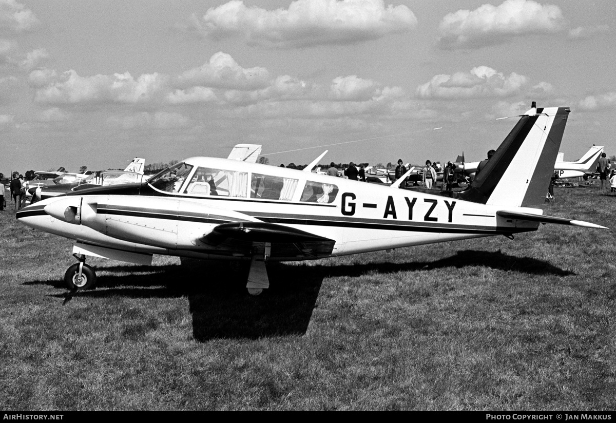 Aircraft Photo of G-AYZY | Piper PA-39-160 Twin Comanche C/R | AirHistory.net #611955