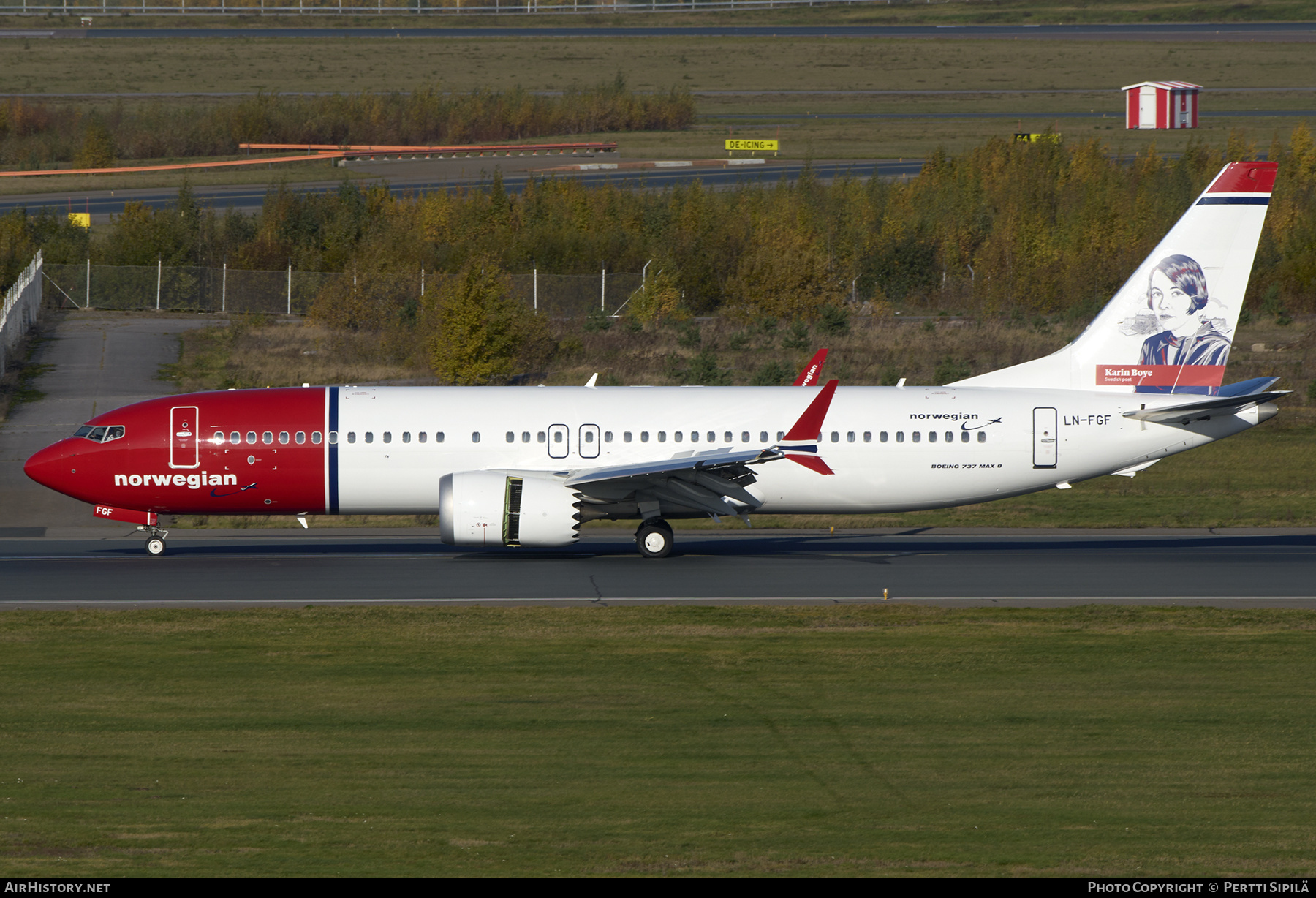 Aircraft Photo of LN-FGF | Boeing 737-8 Max 8 | Norwegian | AirHistory.net #611956