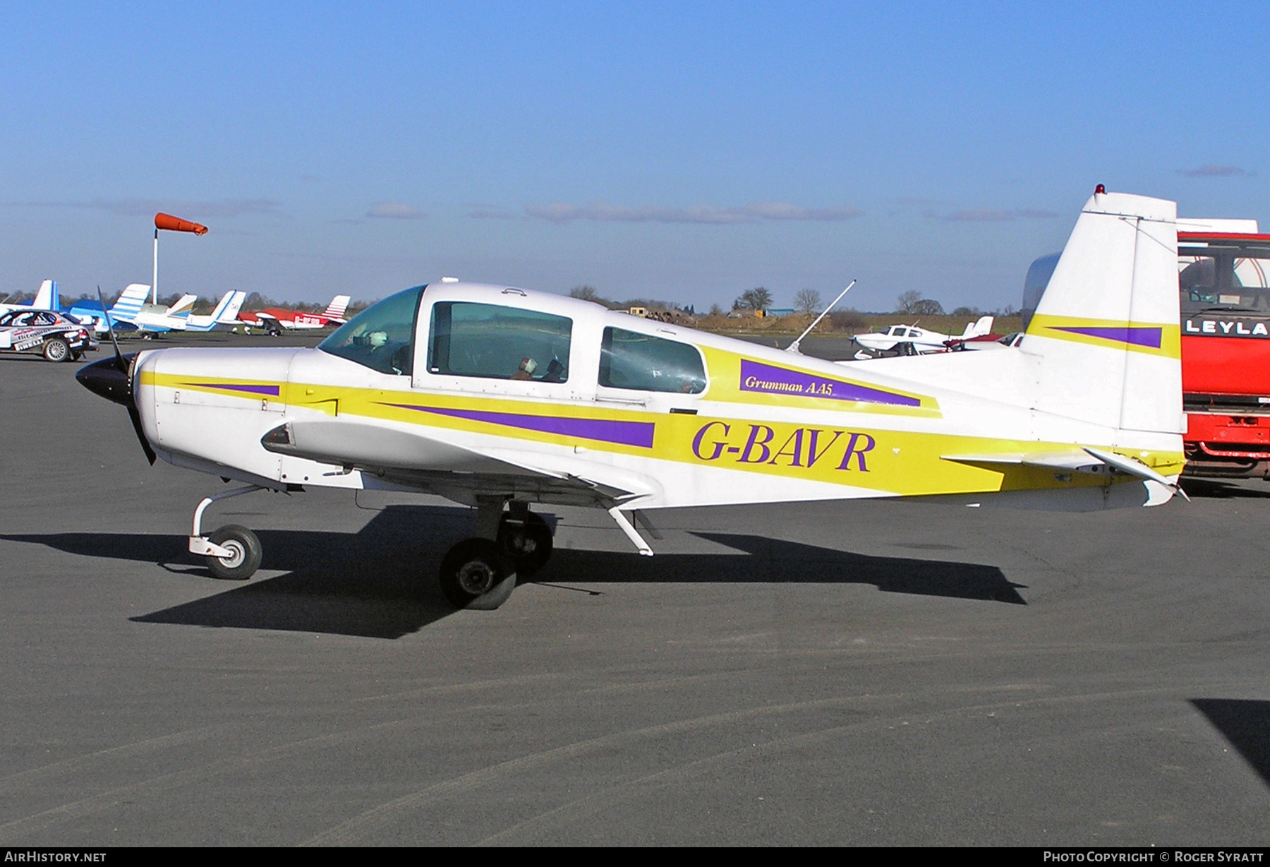 Aircraft Photo of G-BAVR | Grumman American AA-5 Traveler | AirHistory.net #611961