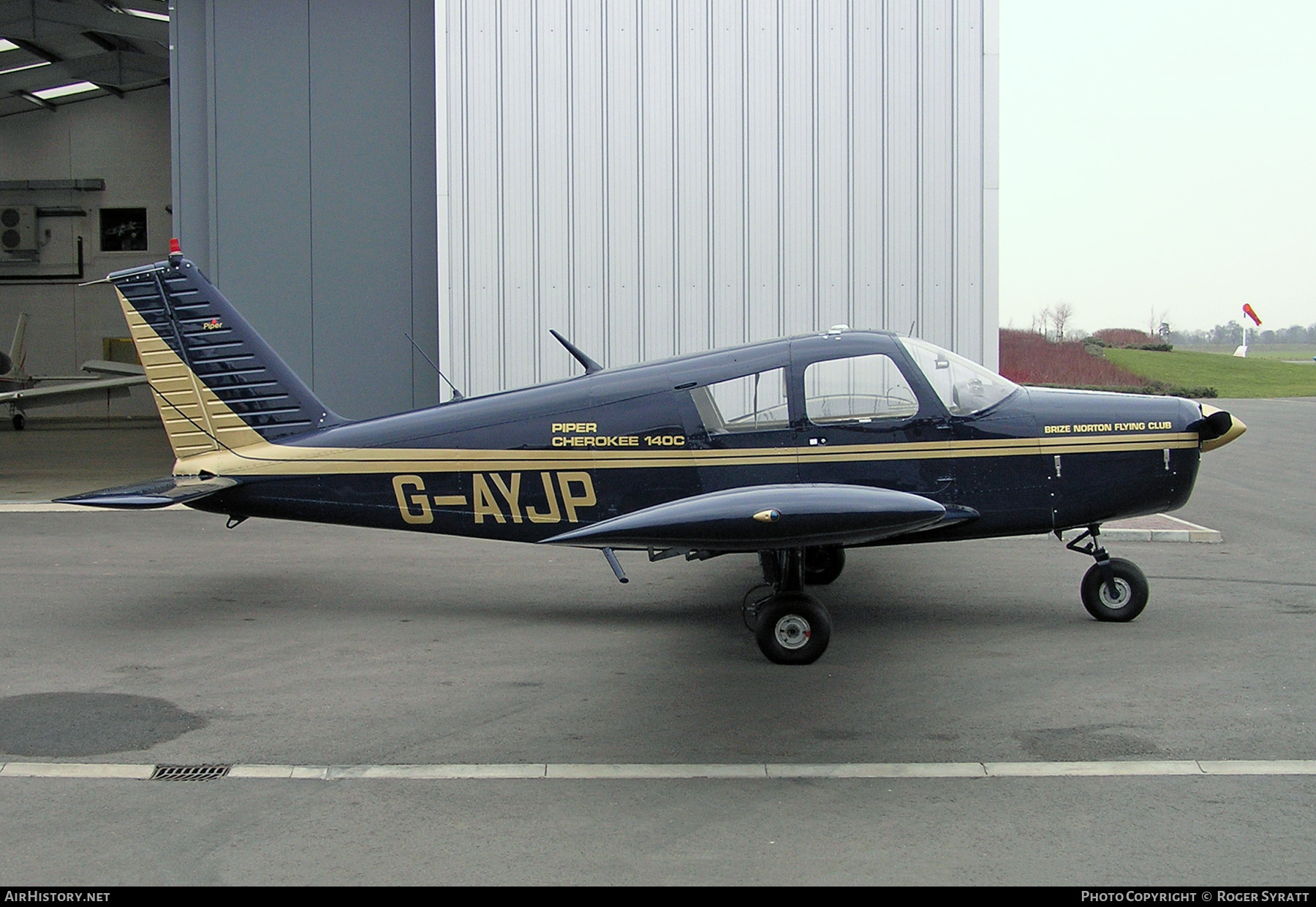 Aircraft Photo of G-AYJP | Piper PA-28-140 Cherokee C | Brize Norton Flying Club | AirHistory.net #611968