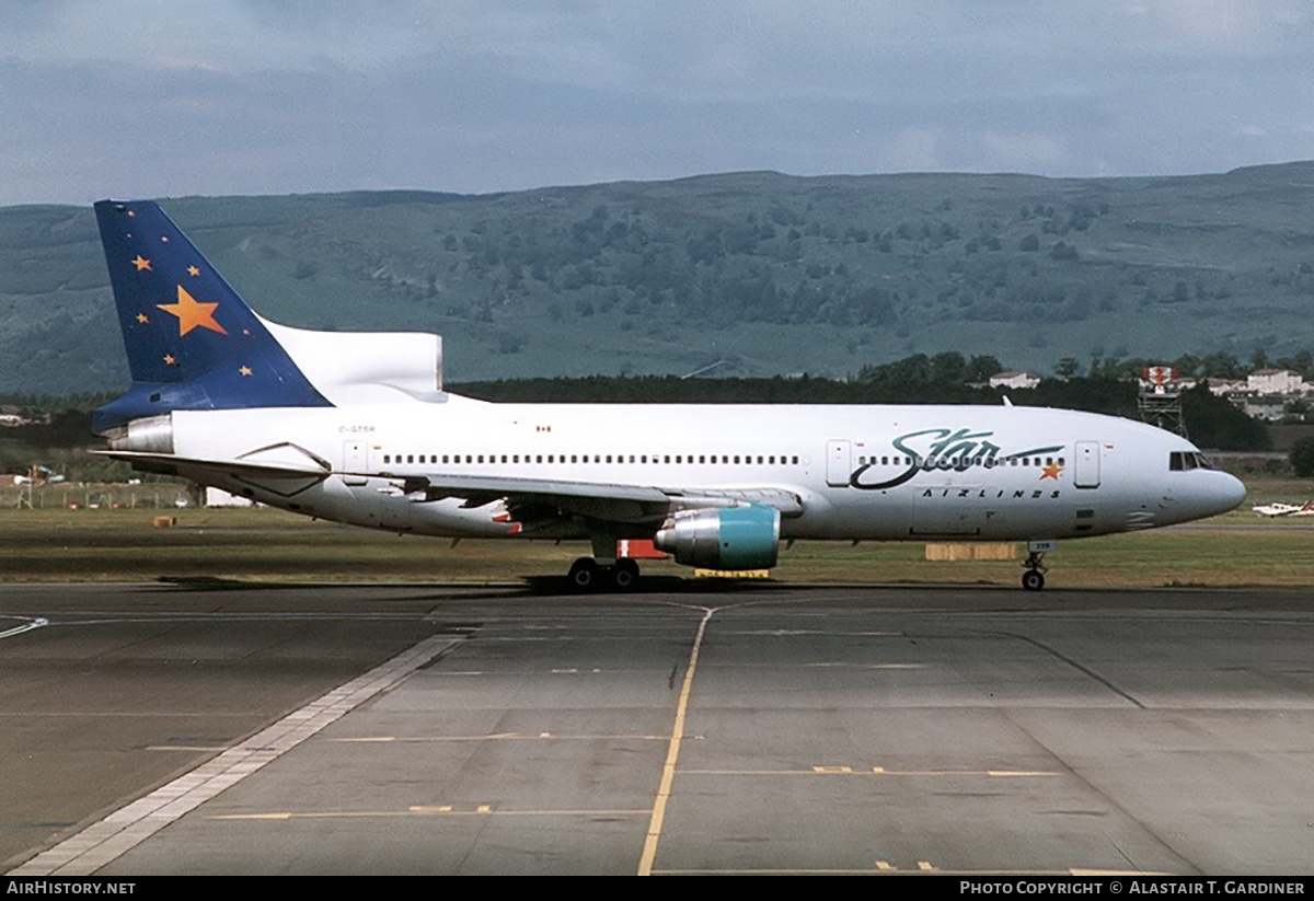 Aircraft Photo of C-GTSR | Lockheed L-1011-385-3 TriStar 500 | Star Airlines | AirHistory.net #611991