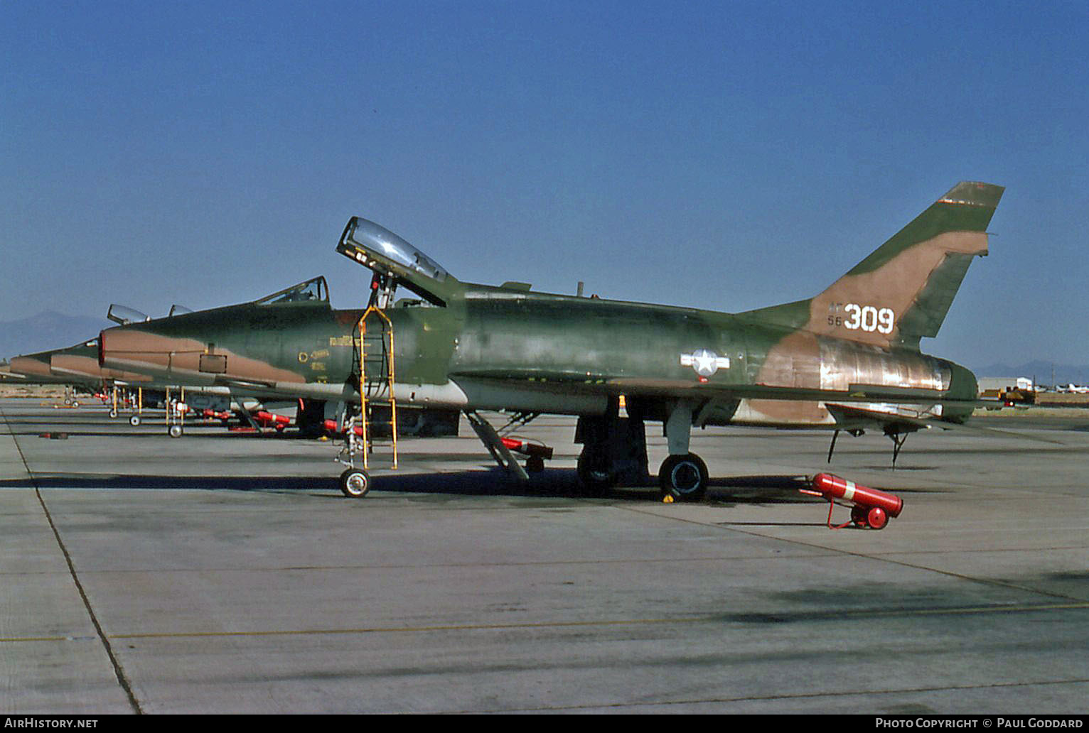 Aircraft Photo of 56-3309 / AF56-309 | North American F-100D Super Sabre | USA - Air Force | AirHistory.net #611996