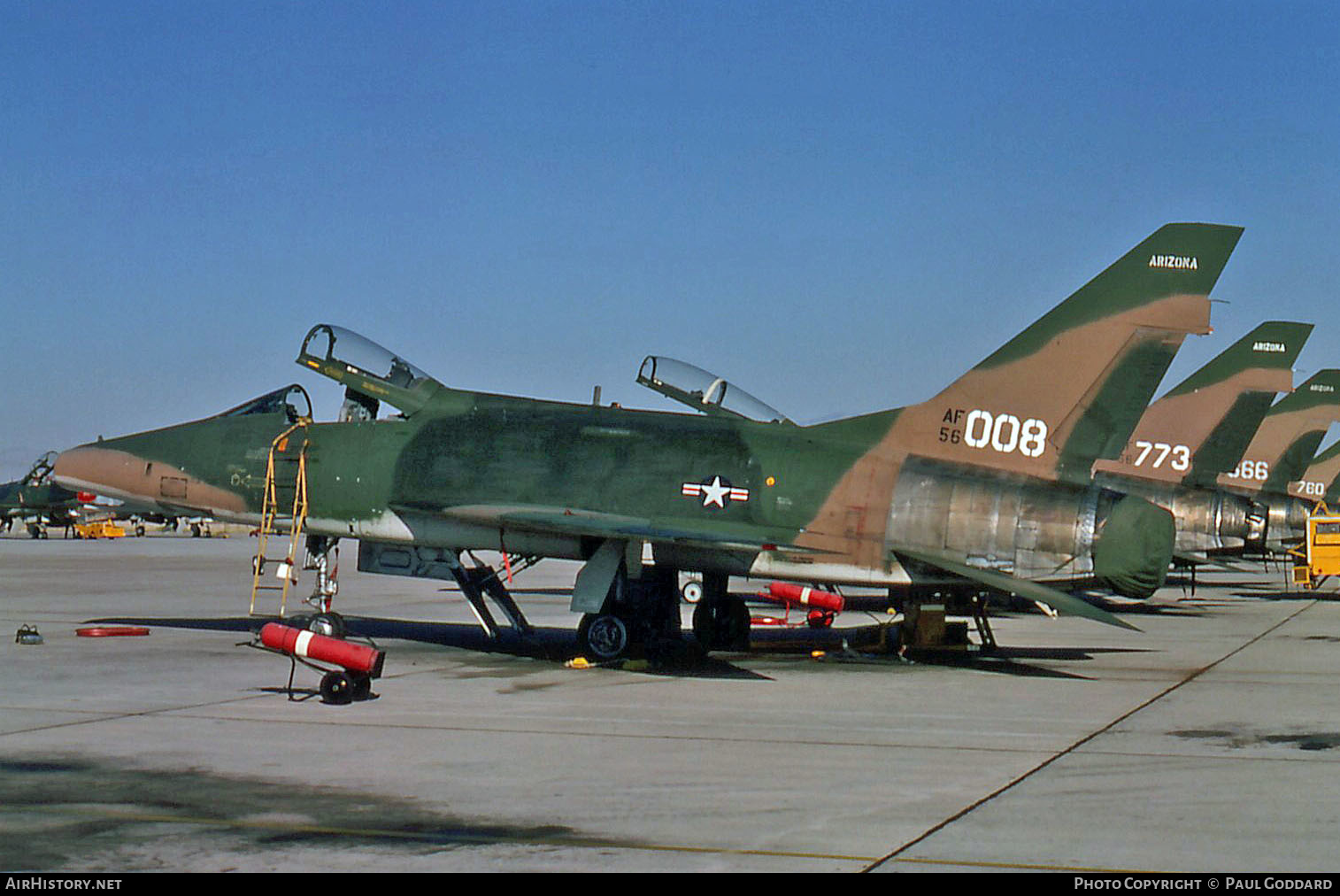 Aircraft Photo of 56-3008 / AF56-008 | North American F-100D Super Sabre | USA - Air Force | AirHistory.net #611999