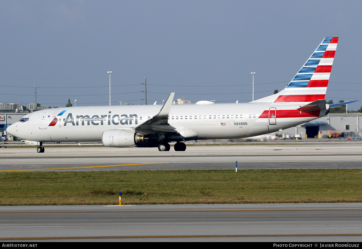 Aircraft Photo of N848NN | Boeing 737-823 | American Airlines | AirHistory.net #612002