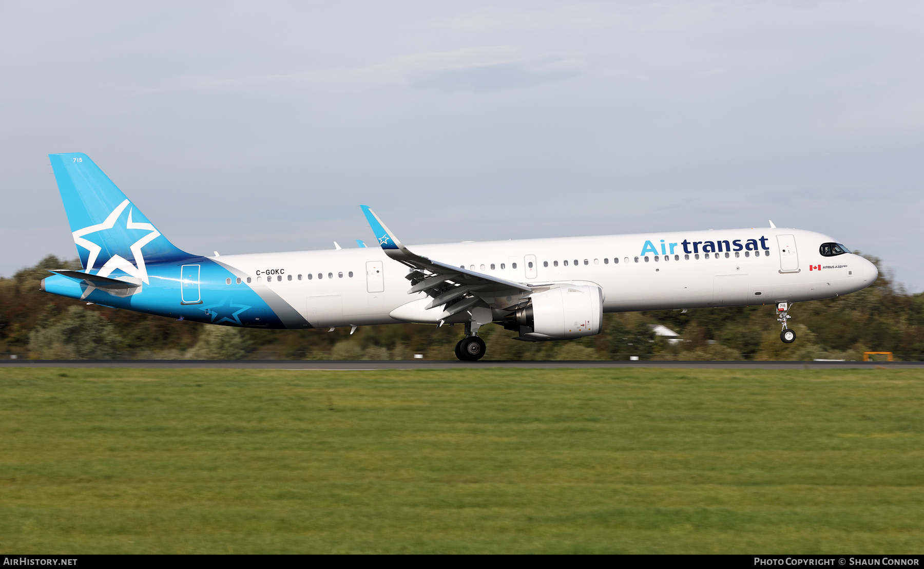 Aircraft Photo of C-GOKC | Airbus A321-271NX | Air Transat | AirHistory.net #612003