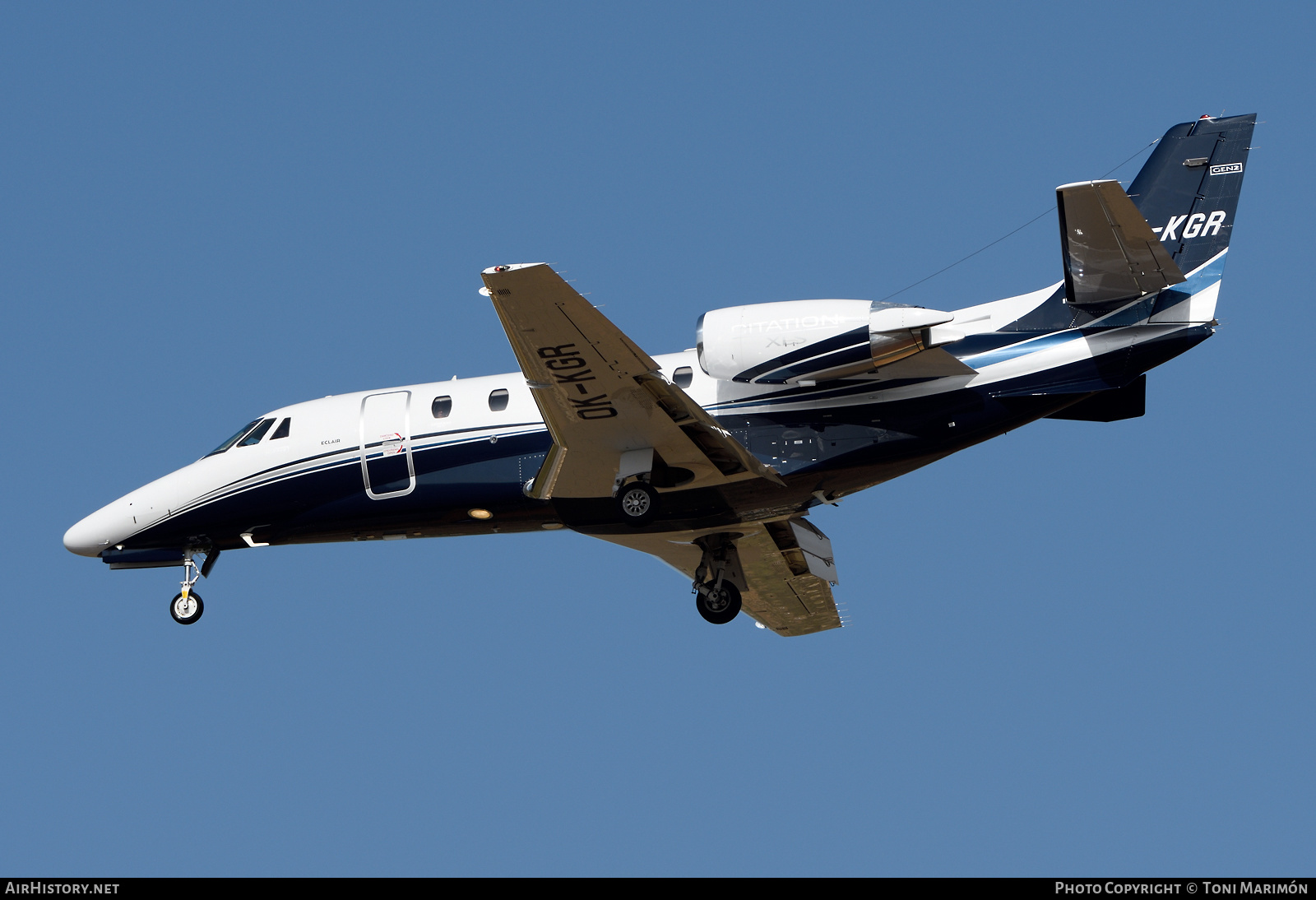 Aircraft Photo of OK-KGR | Cessna 560XL Citation XLS+ | Eclair Aviation | AirHistory.net #612012