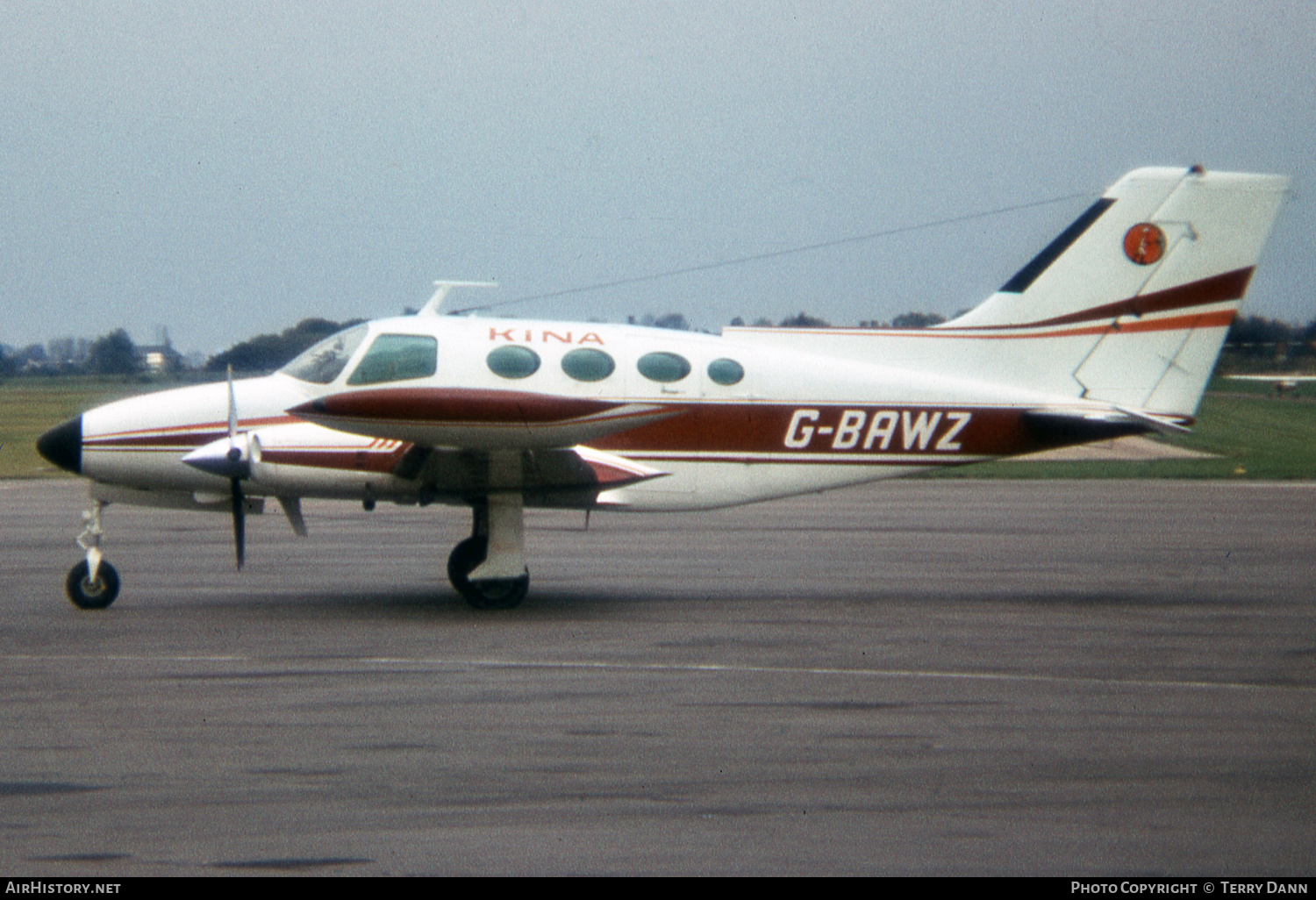 Aircraft Photo of G-BAWZ | Cessna 402 | Kina Holdings | AirHistory.net #612030