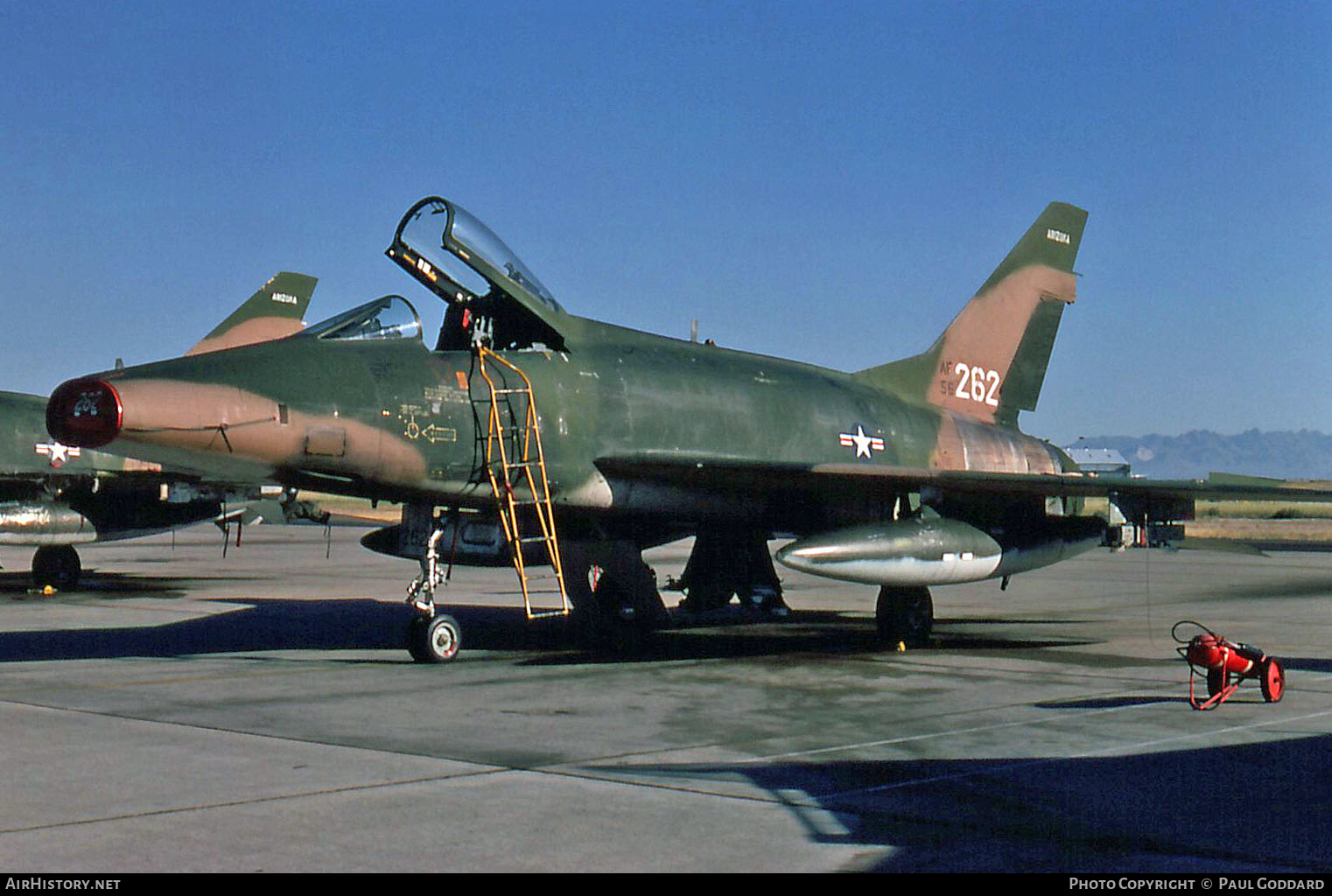 Aircraft Photo of 56-3262 / AF56-262 | North American F-100D Super Sabre | USA - Air Force | AirHistory.net #612043