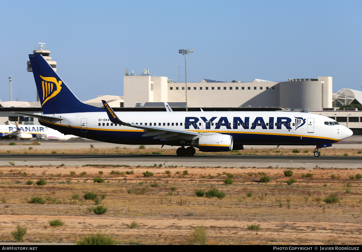 Aircraft Photo of EI-EKA | Boeing 737-8AS | Ryanair | AirHistory.net #612045