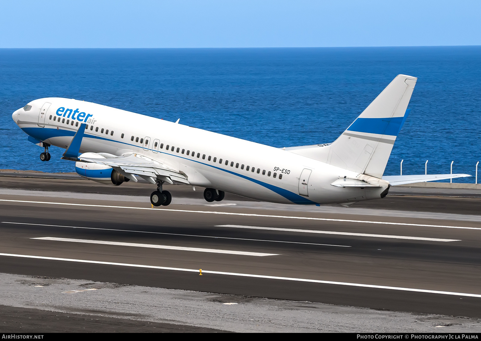 Aircraft Photo of SP-ESD | Boeing 737-8AS | Enter Air | AirHistory.net #612046