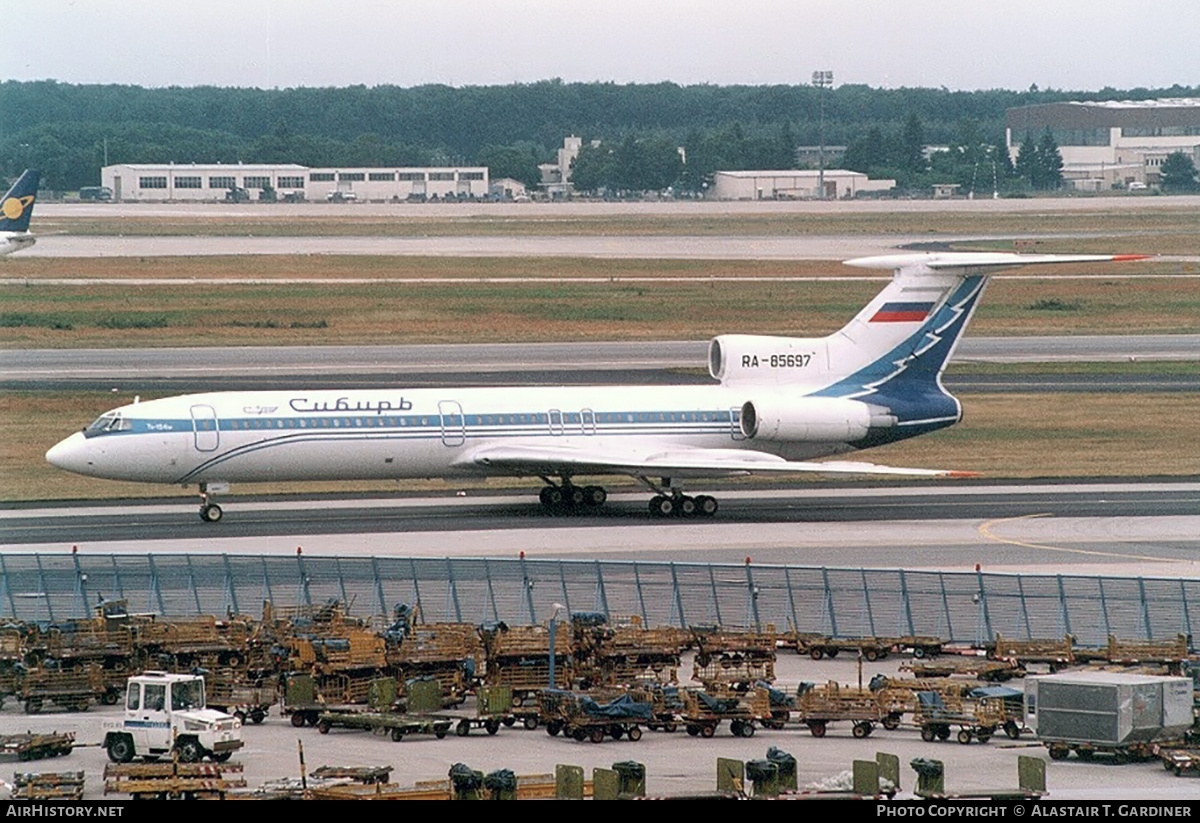 Aircraft Photo of RA-85697 | Tupolev Tu-154M | Sibir - Siberia Airlines | AirHistory.net #612074