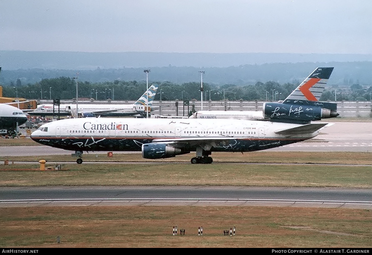 Aircraft Photo of C-FCRE | McDonnell Douglas DC-10-30 | Canadian Airlines | AirHistory.net #612090