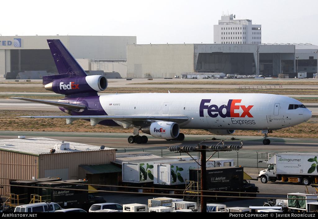 Aircraft Photo of N389FE | Boeing MD-10-10F | FedEx Express | AirHistory.net #612106