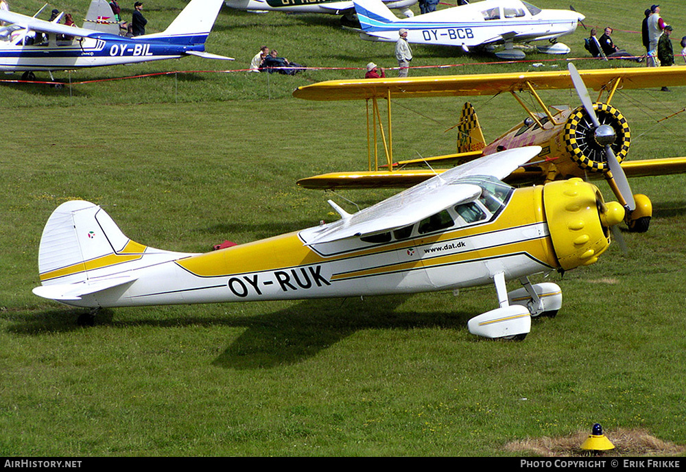 Aircraft Photo of OY-RUK | Cessna 195 | AirHistory.net #612133