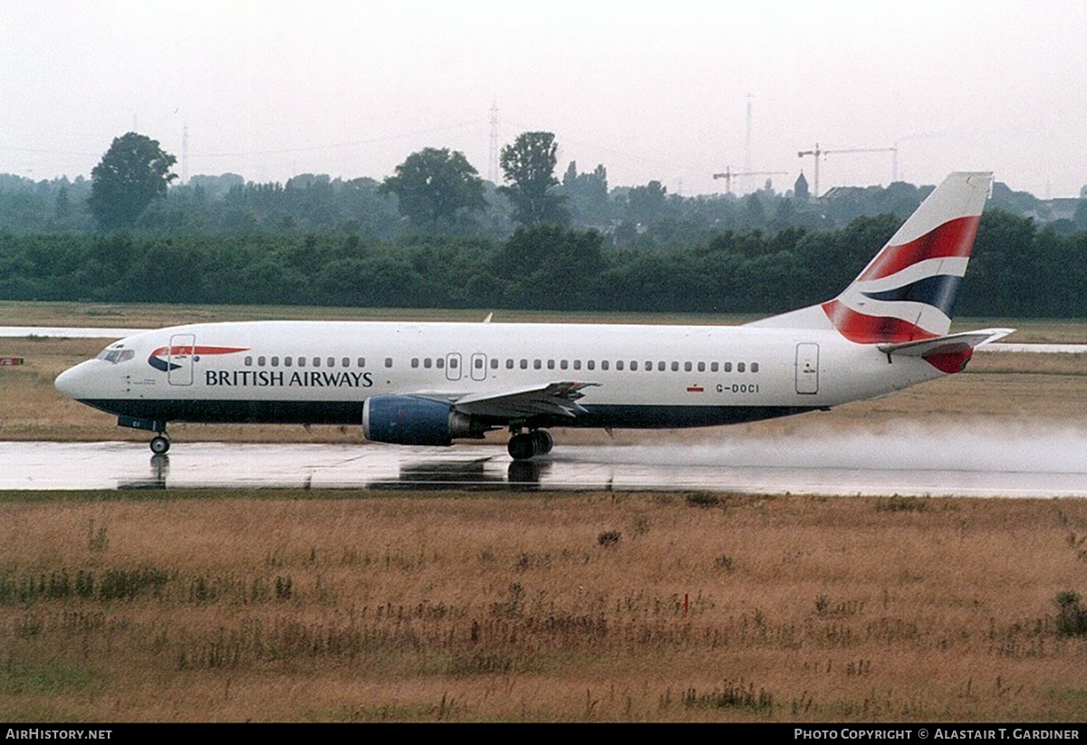 Aircraft Photo of G-DOCI | Boeing 737-436 | British Airways | AirHistory.net #612139