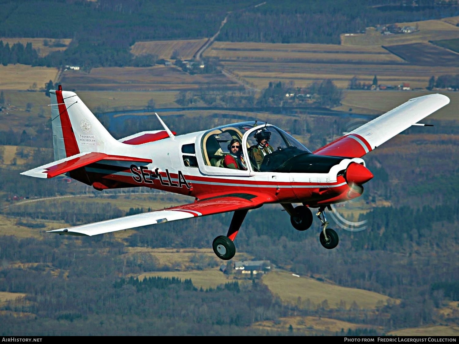 Aircraft Photo of SE-LLA | Scottish Aviation Bulldog 101 | Trafikflyghögskolan Lunds Universitet | AirHistory.net #612167