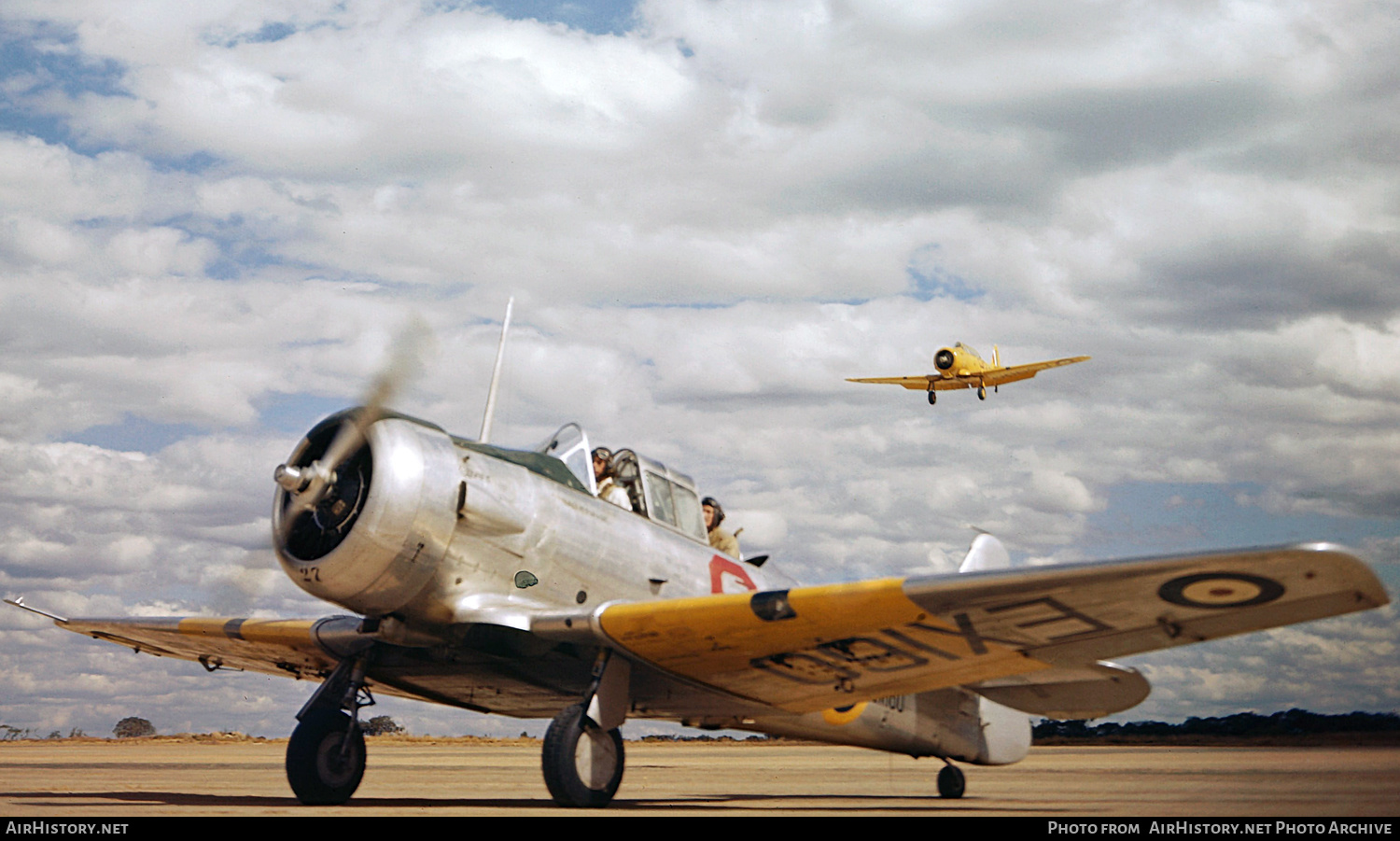 Aircraft Photo of EX180 | North American AT-6C Harvard IIA | UK - Air Force | AirHistory.net #612176